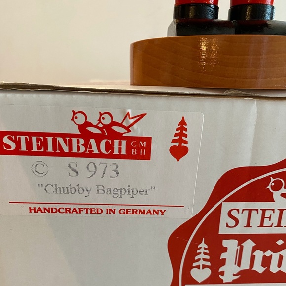 STEINBACH NUTCRACKER “CHUBBY BAGPIPER”German STEINBACH - Picture 10 of 12